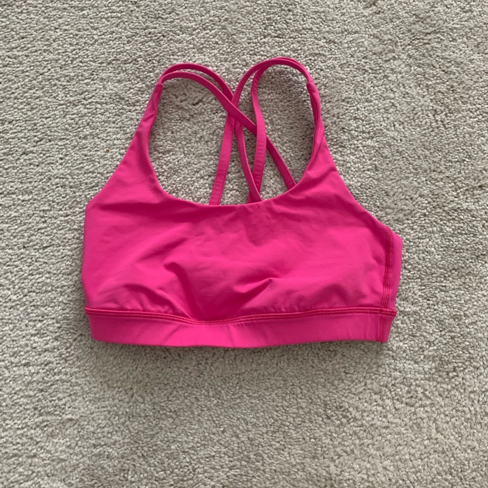 Lululemon Energy Bra SONIC PINK